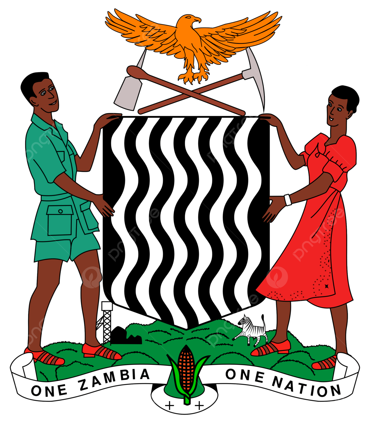 Zambia Flag